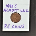 1942S   AU    LINCOLN  CENT   ~ALMOST   UNCIRCULATED ~  RS COINS #30i FREE SHIP