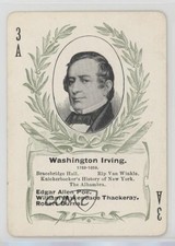 1897 Fireside Game Co The Game of Authors Washington Irving 3A 0w6