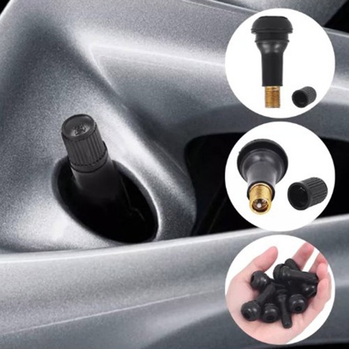 4 Pack TR412 Rubber Valve Nozzles for Effective Tubeless Tire Solutions - Zdjęcie 23 z 23