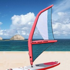 Inflatable Windsurfing Wing with Air Pump 360 Rotating Base Water Sports