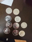 Half Of A Roll Of 1962 Proof Franklin Half Dollars Ten Total Great Deal