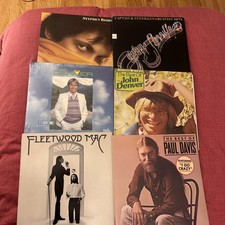 6 Yacht Rock LPs Bishop Captain & Tennille Paul Davis John Denver Fleetwood Mac