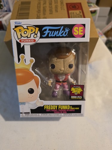 Funko Pop! Freddy Funko als Prince Adam Fundays Blacklight Battle 4000 Teile LE