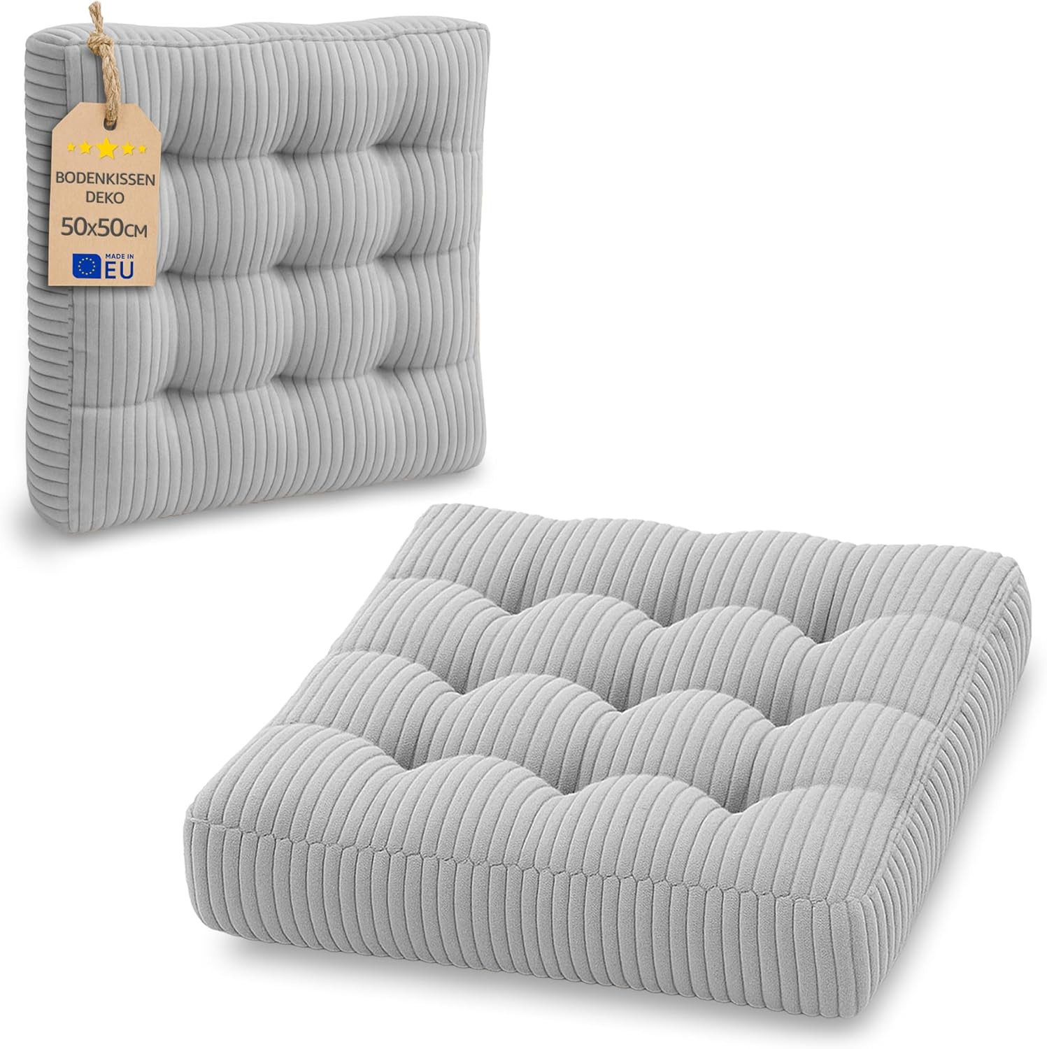 Cuscino Yoga Zafu Meditazione Ergonomico - Supporto Rotondo Cotone