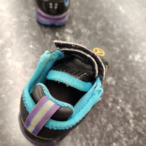 Chris Paul Jordan IV's Tennis Shoes Black Blue Purple Toddler Size 5C 428824-001 - Picture 11 of 11