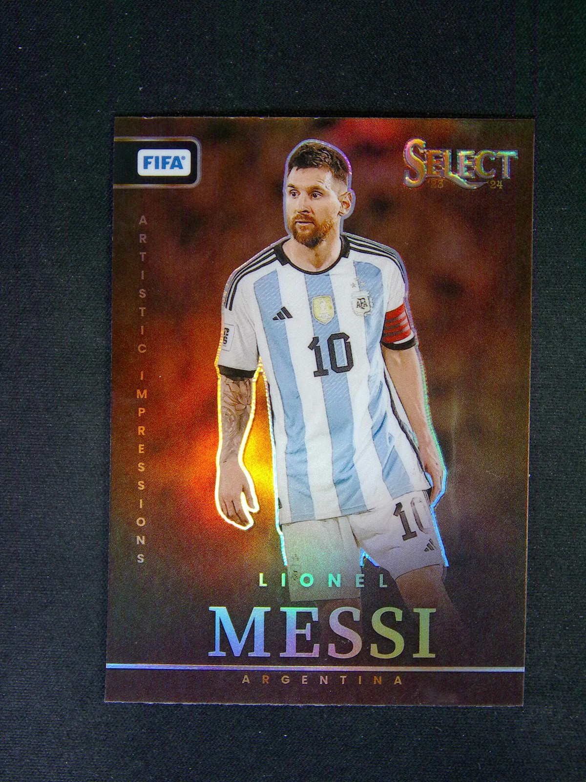 2023-24 Panini Select FIFA Lionel Messi #2 Artistic Impressions SSP