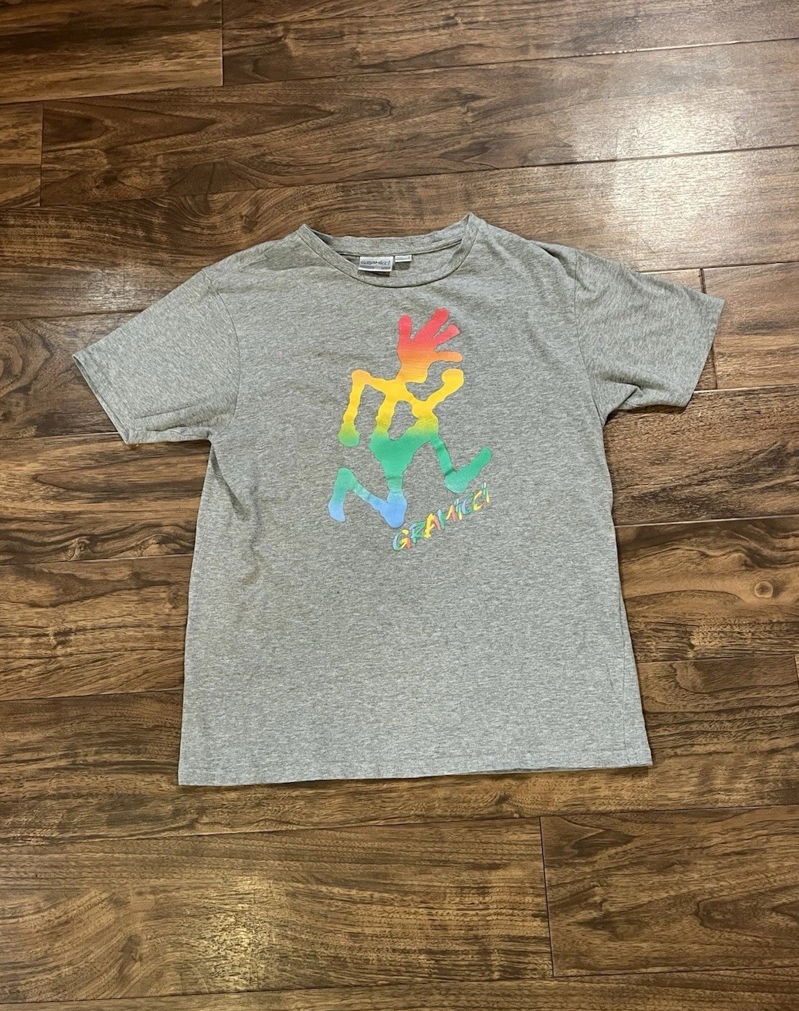 Gramicci Vintage Running Man T Shirt Size Small