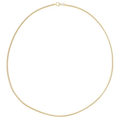 AJN Schlangenkette 1,9 mm aus 585 Gelbgold 45 cm - Bild 1 von 3