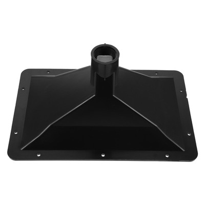 Plastic Stage Loudspeaker Horn Rectangle Speaker Horn Screw Thread For Outdoor
