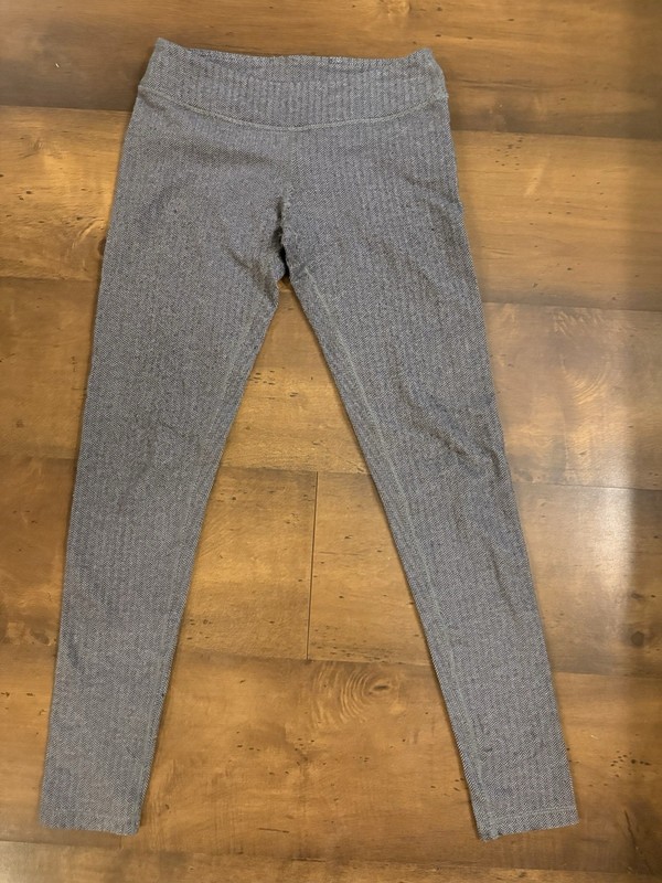 Ivivva by Lululemon Girls Leggings Size 14 Full-Length Herringbone