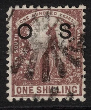 NEW SOUTH WALES Scott O29 Stanley Gibbons O44 Used (1888)