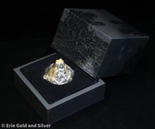 2023 $50 Vatu 5 oz 3D Antique Silver Vanuatu Volcano Coin in OGP