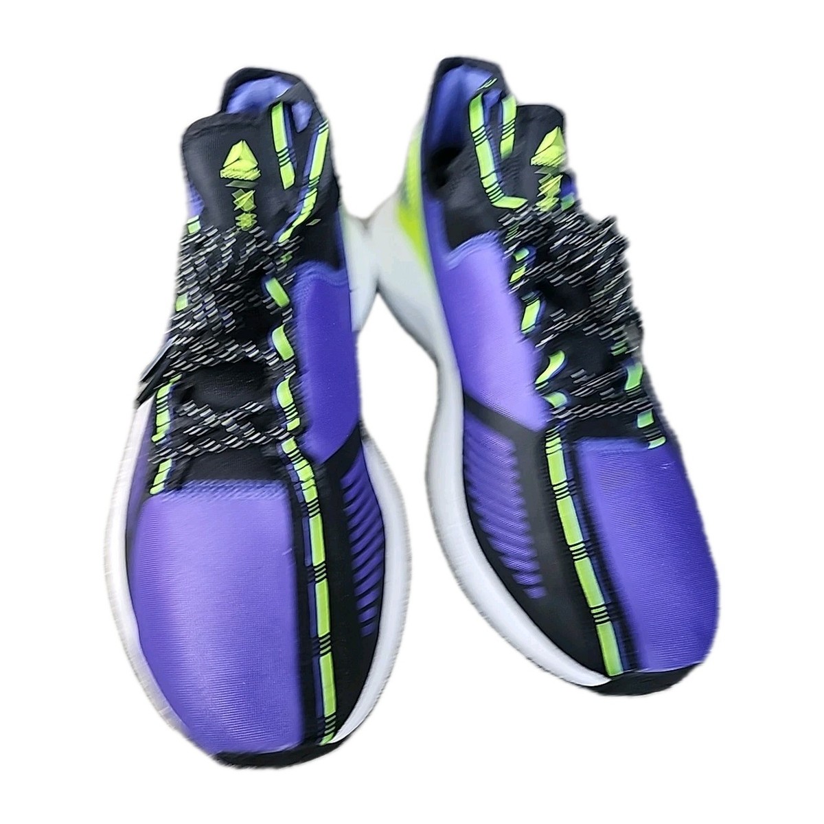 Reebok Sole FuryTS Purple & Neon Lime Running Shoes Inspired By 90\'s Aesthetics Buy Reebok Sole Fury TS DV9289, Trainers, Dark Purple Black  main image 3