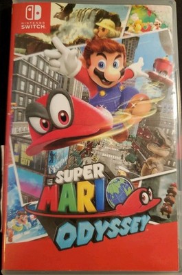 Super Mario Odyssey - Nintendo Switch. Cover Art Is NOT Original. 