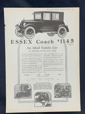 Magazine Ad - 1923 - Essex Motor Cars - Detroit, MI - Coach - (#2)