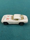 Vintage  1979 hot wheels Fiery Red And White Corvette Back split window 63 B.