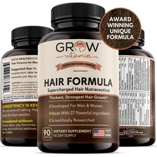 Women's Balance Hair Growth Ages 45 and Up Hair Growth USA Supplements 120 Count