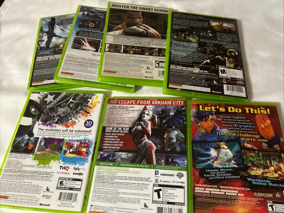 Комплект игр для Xbox 360–7. Fight Night Street Fighter, Mass Effect, Batman и многое другое - Изображение 3 из 4