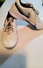 MENS NIKE AIR ZOOM INFINITY TOUR NEXT% WHITE PHOTO BLUE GOLF SNEAKERS SHOES  9.5