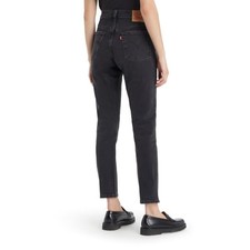 LEVI'S WOMEN'S 501 SKINNY JEANS- 29X28 - BLACK WORN IN
