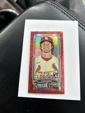 2025 Topps Allen & Ginter - Chrome Thomas Saggese #127 Mini (RC) Red /5 SP Rare