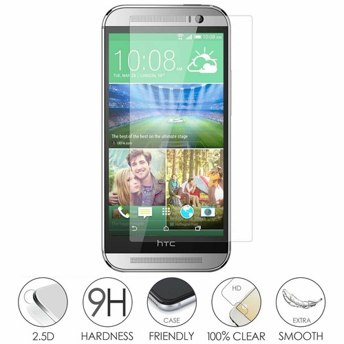 Ultra Slim Premium HD Tempered Glass Screen Protector for HTC One M8 - Bild 3 von 3