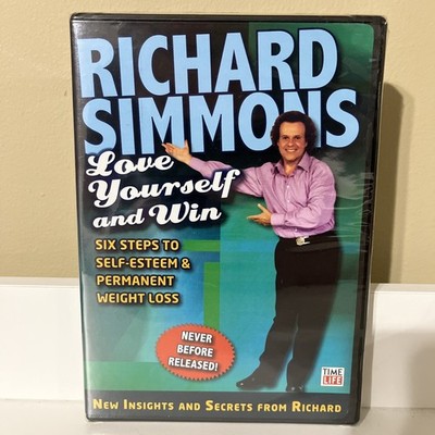 Richard Simmons Love Yourself and Win DVD Six Steps to Self-Esteem New Sealed