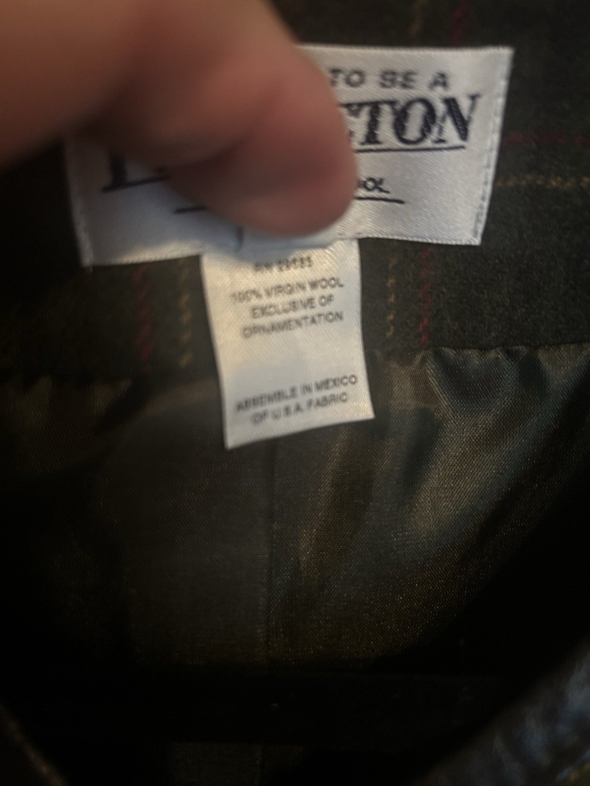 Vtg Pendleton Lined Wool Jacket Size 10  Petite O… - image 8