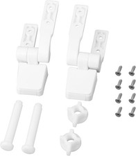 Toilet Seat Hinges Set Compatible with Jabsco 29098-1000 P107 White