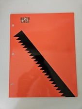 Vintage Orange Neon Lites Folder