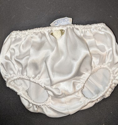 Build-A-Bear White Silky Rosebud Panties Underwear for Stuffed Animals