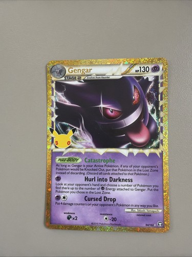 POKEMON 30th Celebration Gengar PRIME Classic Collection 94/102 NM