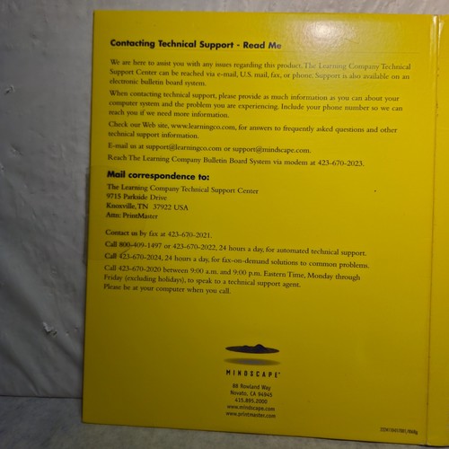 PrintMaster Premier 7.0 • Windows Graphics Desktop Publishing Software • 1998 - Picture 8 of 17
