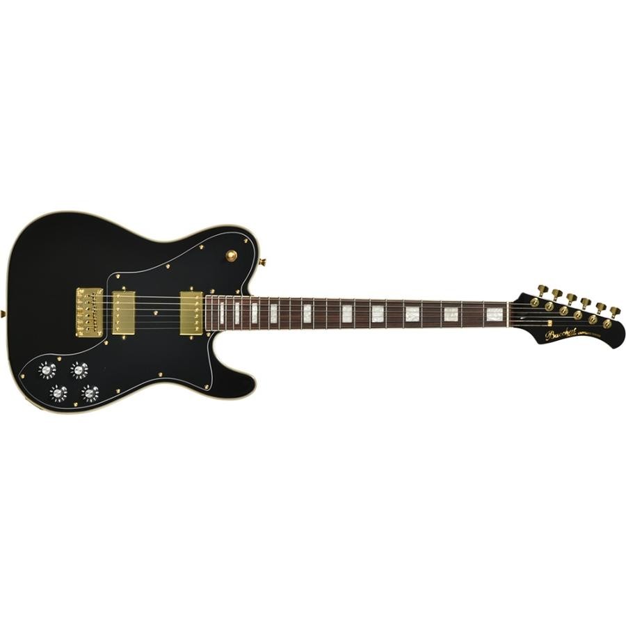 Bacchus Universe Series BTLC-1-RSM R BLK Black Roasted Maple Neck