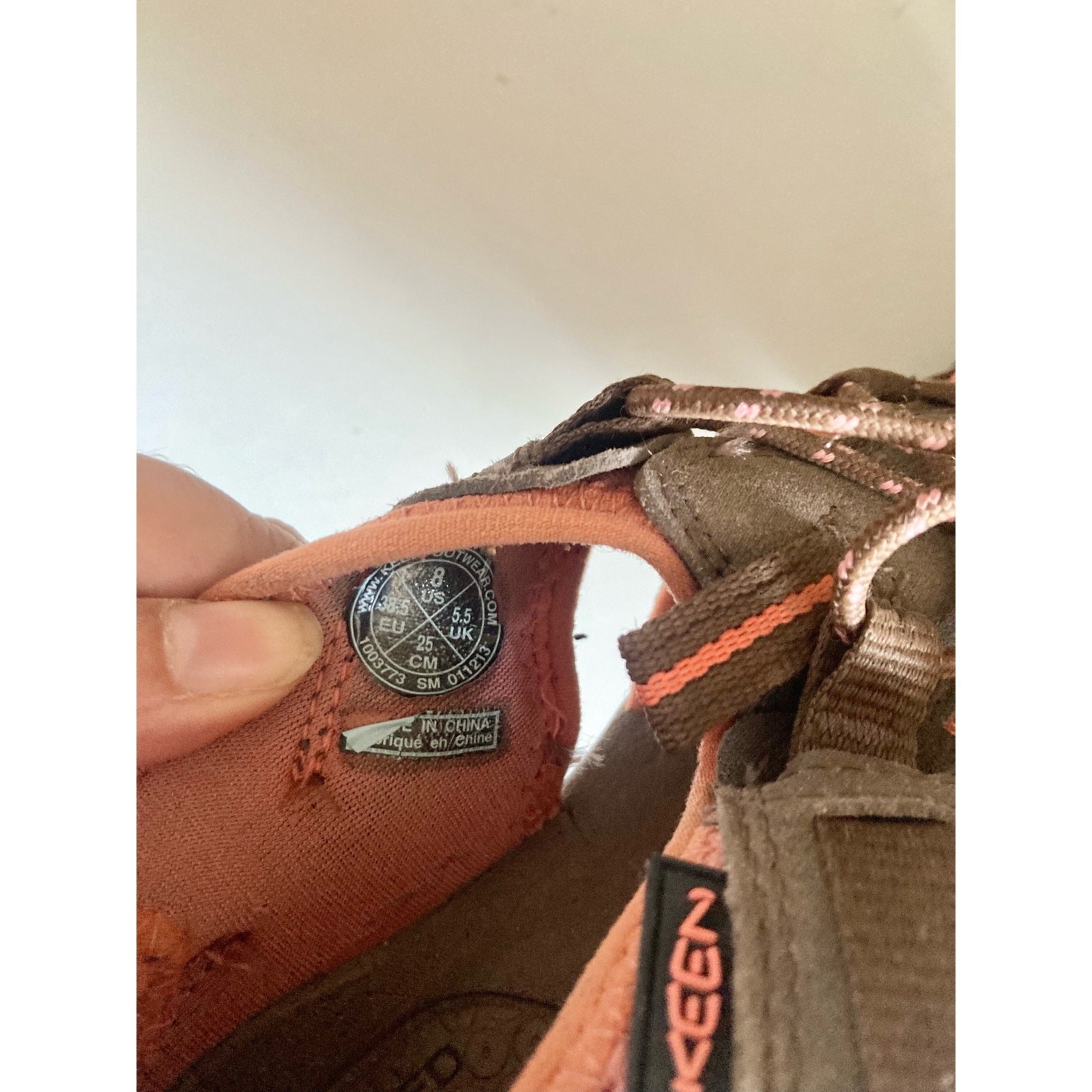 Keen Scarpe Donna Sandali Marrone Arancione Impermeabili Pescatore Taglia 8