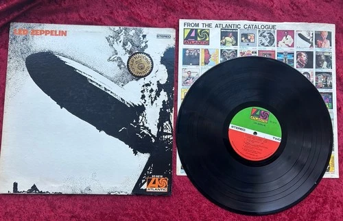 LED ZEPPELIN LP 1969 Self Titled debut Atlantic Records #SD-8216 Vinyl