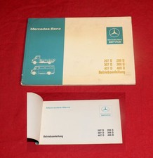 Betriebsanleitung Mercedes Benz Transporter 207, 307, 407 D, 209, 309, 409 D