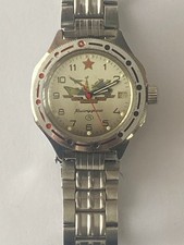 Soviet USSR Watch Vostok Komandirskie Warship...
