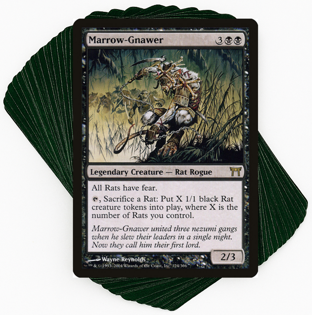 Custom Commander Deck*** Marrow-Gnawer - Rats - EDH Magic