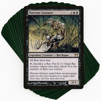 マジック：ザ・ギャザリング Rats/Infect custom MTG commander deck MTG Commander Vren the Relentless Custom 100 Card Rat EDH