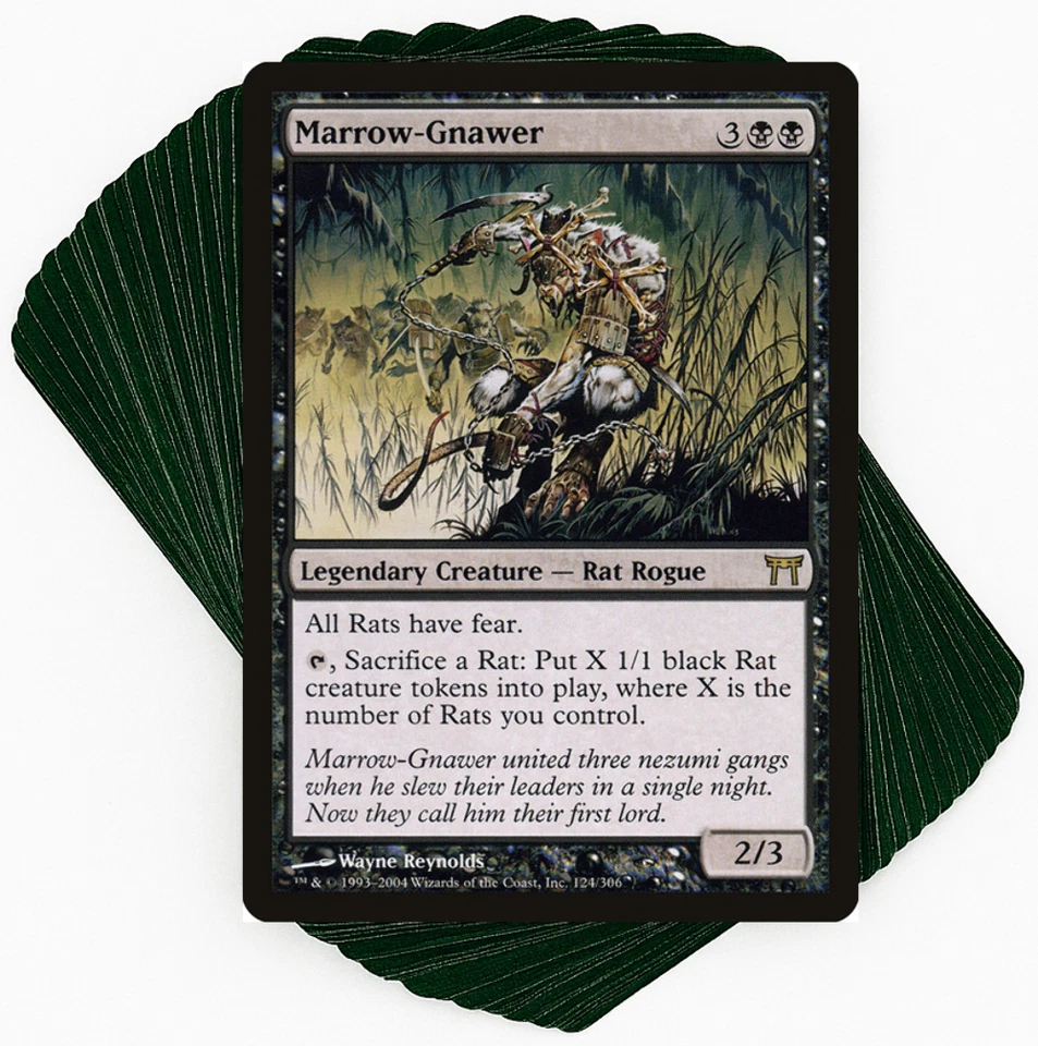 ***Baraja de Comandante Personalizada*** Médula - Ratas - Cartas Mágicas EDH Actualizadas