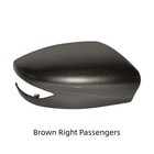 Brown For Nissan Altima Teana 2013-18Right Door Rear View Mirror Lamp Cover Cap