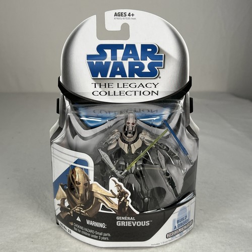 Star Wars The Legacy Collection General Grievous Figure 2008 Hasbro #87820 NRFP - Picture 11 of 11