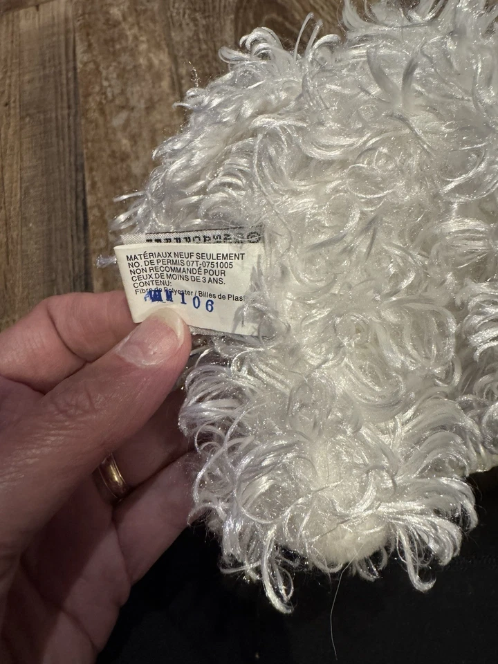 Webkinz by Ganz Lil Kinz White Terrier Dog No Code - Image 4 of 4