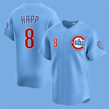 Cubs Ian Happ BASEBALL Jersey All sizes S to 6XL 2F703