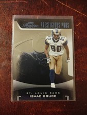 2006 Playoff Prestige Prestigious Pros Isaac Bruce #PP-16 Black /125