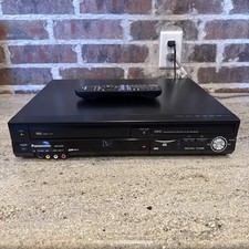 Panasonic DMR-EZ48V DVD VCR Combo Recorder VHS DVD to VHS HDMI  Remote TESTED