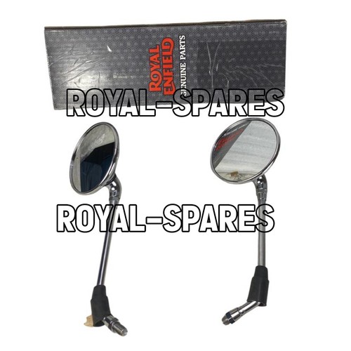 Royal Enfield "REAR VIEW MIRROR LH & RH, CHROME" For Interceptor 650 & GT 650 - Picture 15 of 15