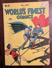 World's Finest Comics #19 (DC Comics Fall 1945)