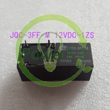 10Pcs HONGFA JQC-3FF-M-12VDC-1ZS 12VDC Power Relay 5Pin 15A
